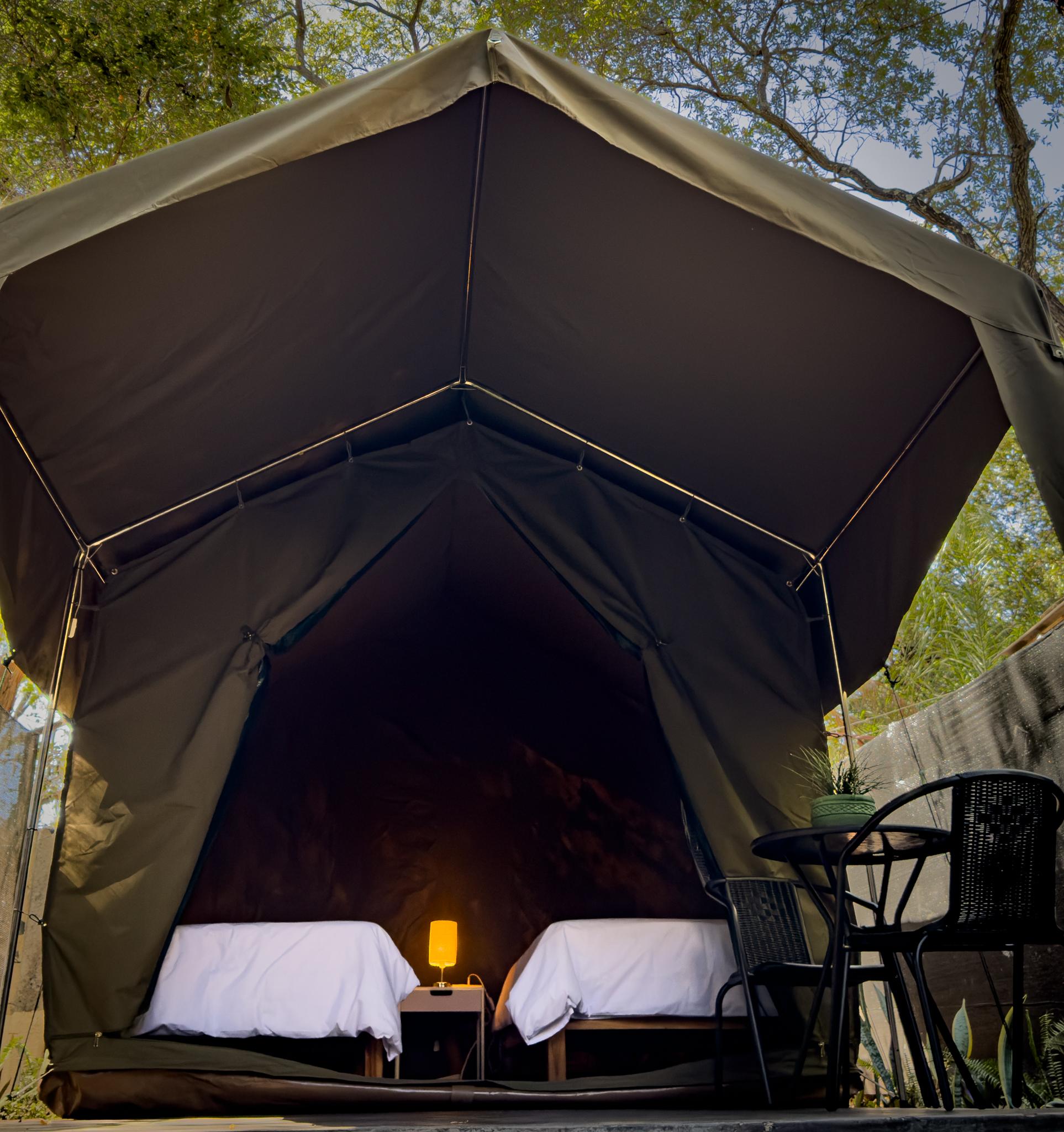 twin tent